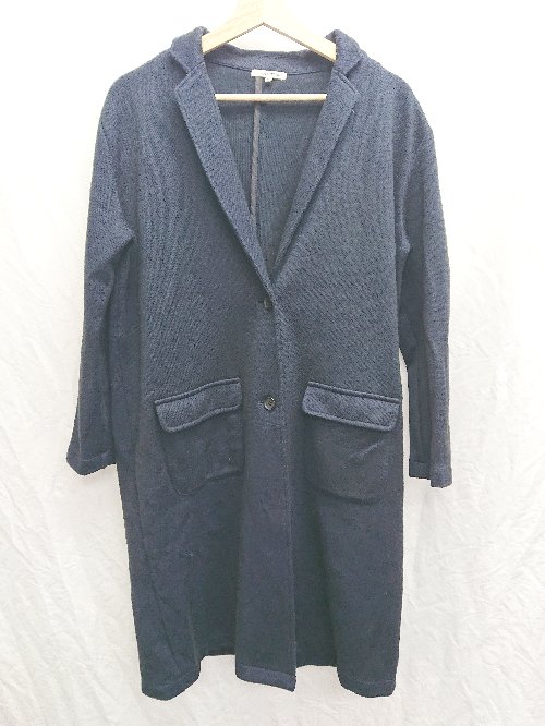 ◇ GLOBAL WORK グローバルワーク 長袖 コート サイズM ネイビー レディース P 【中古】