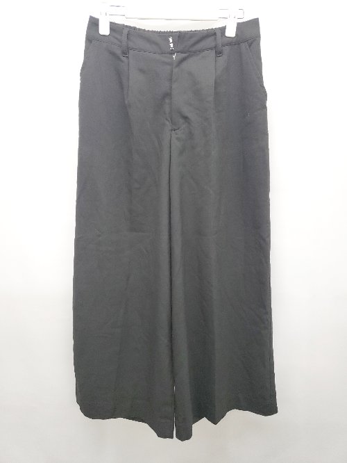 ◇ ◎ URBAN RESEARCH アーバン ITEMS シンプル カジュアル ワイドパンツ サイズF ブラック レディース P 【中古】