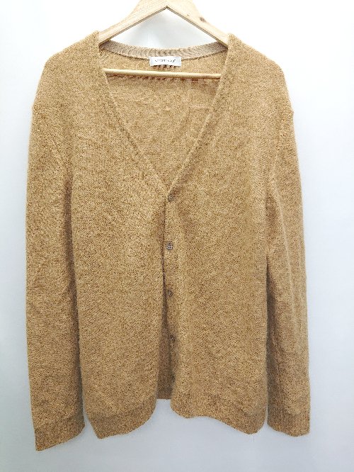 ◇ RAPINKNOT ラッピンノット Vネック モヘヤ混 ニット 長袖 カーディガン サイズ3 ブラウン レディース P 【中古】