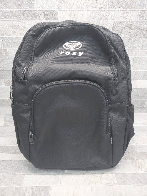 ■ Roxy ロキシー リュック リュックサック ブラック レディース メンズ P 【中古】