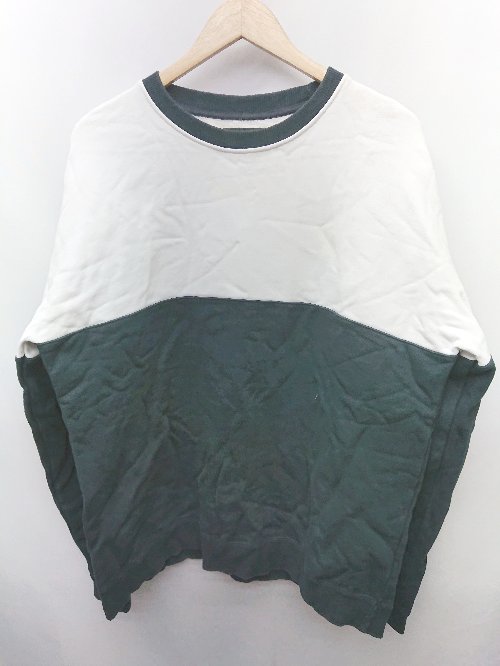 ◇ RVCA ルーカ 長袖 トレーナー サイズS ブラック ホワイト メンズ P 【中古】