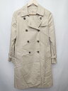 ◇ ⊇ ◎ WORLD BASICS ワールドベーシックス 長袖 トレンチコート サイズ40 ベージュ レディース P 【中古】
