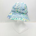 ◇ FDMTL ファンダメンタル 花柄 バケットハット ブルー系 サイズM レディース E 【中古】