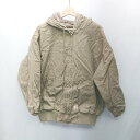 ■ Java 長袖 ジャンパー サイズM カーキ メンズ レディース E 【中古】