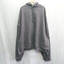 ◇ unrelaxing アンリラクシング 長袖 ロングパーカー サイズF グレー系 レディース E 【中古】