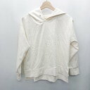 ◇ any SiS エニィスィス 長袖 パーカー サイズ2 アイボリー レディース E 【中古】