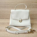 ◇ ◎ CHARLES & KEITH チャールズ&キース ハンドバッグ ホワイト系 レディース E 【中古】