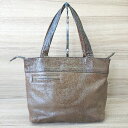 ◇ MARGARET HOWELL idea ハンドバッグ ブラウン系 レディース E 【中古】