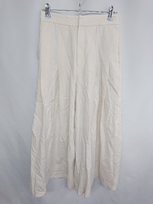 ◇ BEAUTY & YOUTH UNITED ARROWS ワイドパンツ サイズM ベージュ レディース E 【中古】