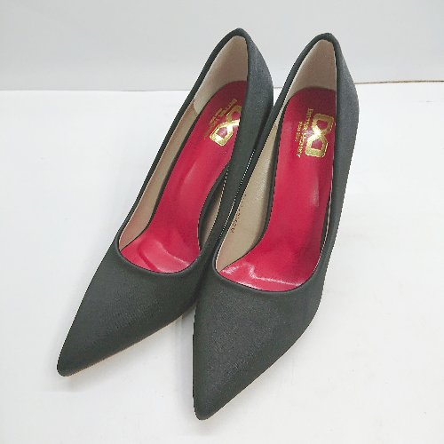 ◇ BITTERHONEY ビターハニー パンプス サイズ38 ブラック系 レディース E 【中古】