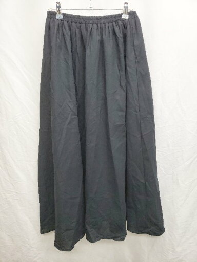 ◇ classicalelf クラシカルエルフ ボリューム シンプル ロング フレア スカート サイズXL ブラック レディース P 【中古】 ◇ classicalelf クラシカルエルフ ボリューム シンプル ロング フレア スカート サイズXL ブラック レディース P 【中古】