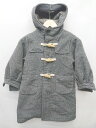 ◇ LOWRYS FARM ローリーズファーム キッズ 子供服 長袖 ダッフルコート サイズ2 110-120cm グレー P 【中古】