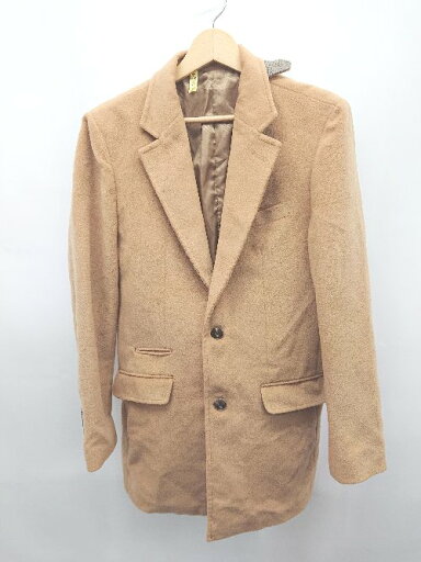 ◇ ⊇ MAX HOMME ウール 長袖 チェスター コート サイズ48 ベージュ メンズ P 【中古】 ◇ ⊇ MAX HOMME ウール 長袖 チェスター コート サイズ48 ベージュ メンズ P 【中古】