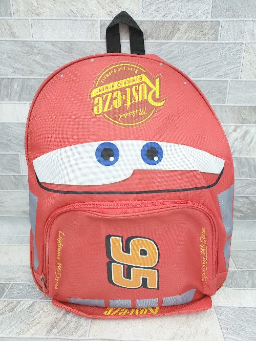 ◇ Θ BABYDOLL　ベビードール カーズ リュックサック レッド 男の子 P 【中古】