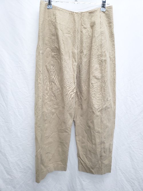 ◇ TODAYFUL トゥデイフル ハイウエスト 七分丈 クロップド サイズ38 ベージュ系 レディース P 【中古】