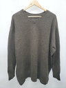 ◇ Sonny Label サニーレーベル 2WAY スリット 長袖 ニット セーター サイズF ブラウン レディース P 【中古】(4)