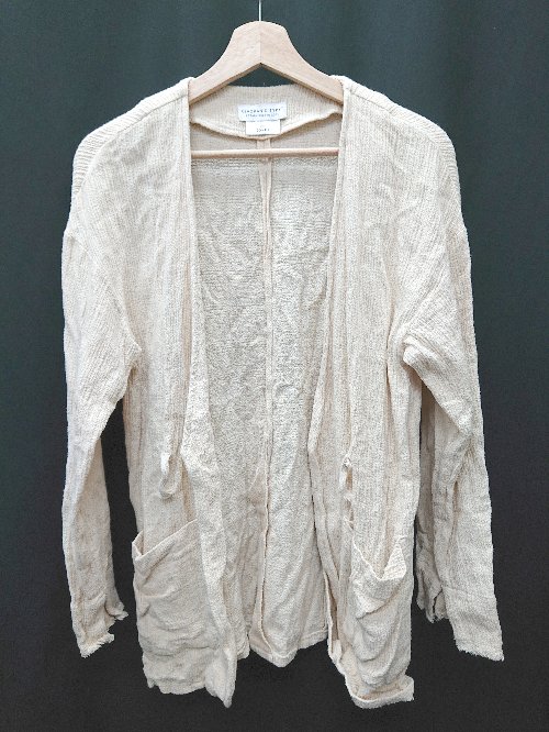 ◇ ◎ CIAOPANIC TYPY チャオパニックティピー コットン100% 長袖 カーディガン サイズONE アイボリー系 レディース P 【中古】