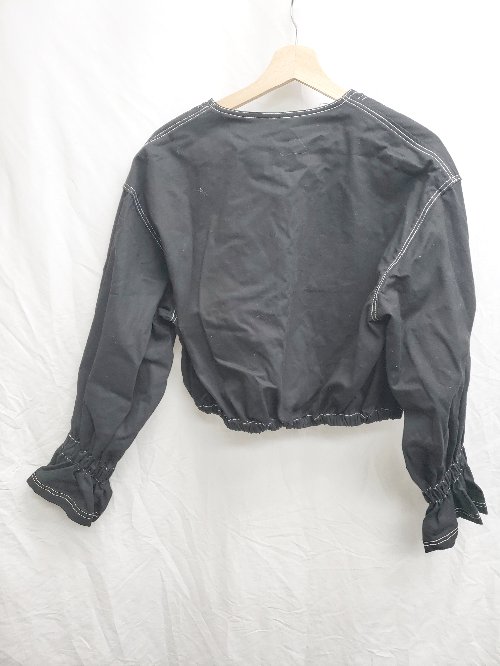 ◇ ◎ MURUA ムルーア 長袖 ジャケット サイズF ブラック レディース P 【中古】