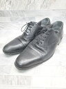 ◇ Θ alfredoBANNISTER アルフレッドバニスター ビジネスシューズ サイズ40 ブラック メンズ P 【中古】