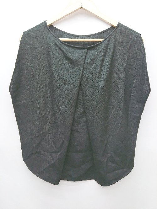 ◇ ⊂　Φ Spick & Span スピック＆スパン ノースリーブ ブラウス カットソー サイズS　36 ブラック レディース P 【中古】のサムネイル