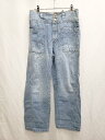 ◇ Θ ◎ cepo セポ 2WAY サス付き デニム パンツ ジーンズ サイズM ブルー系 レディース P 【中古】(4)