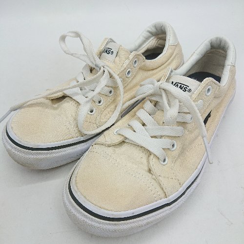 ◇ VANS ヴァンズ V311 スニーカー サイズ23.5 アイボリー レディース E 【中古】
