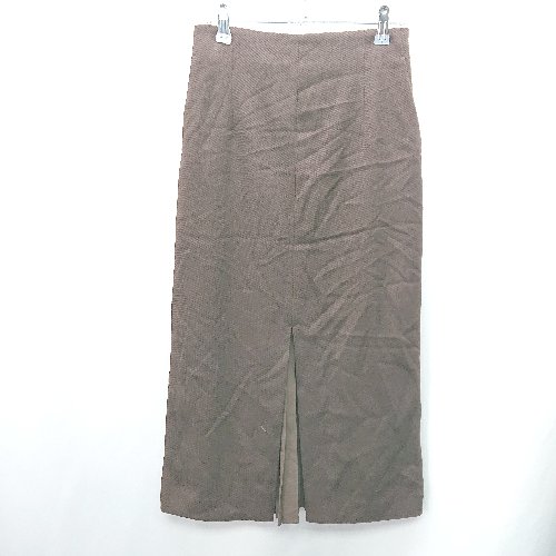 ◇ FENNEL フェンネル ロング丈 タイト スカート サイズ9号 ブラウン レディース E 【中古】