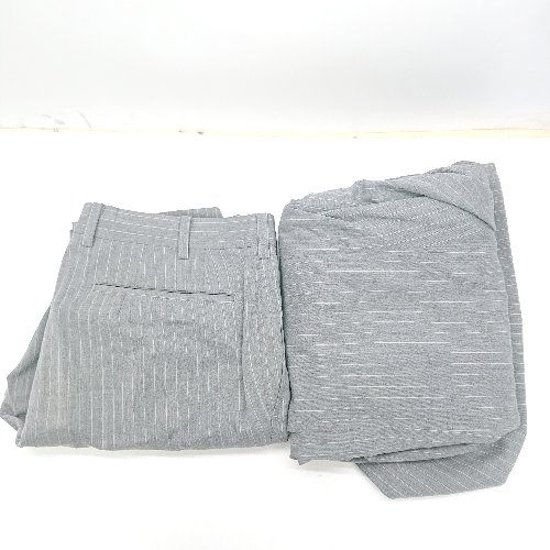 ◇ (株)高松三越 背抜き S オーダースーツ サイズM グレー メンズ E 【中古】