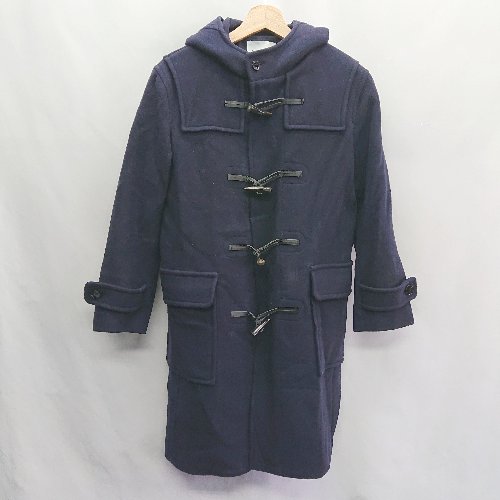 ◇ ADAM ET ROPE アダムエロペ 長袖 コート サイズ36 ネイビー系 レディース E 【中古】