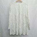 ◇ apres jour アプレジュール 長袖 チュニック サイズF ホワイト レディース E 【中古】