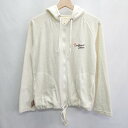 ◇ CALIFORNIA SHORE カリフォルニアショア 長袖 パーカー サイズ表記なし クリーム系 レディース E 【中古】