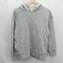 ◇ URBAN RESEARCH ROSSO ロッソ 綿100% 長袖 パーカー サイズF グレー レディース E 【中古】