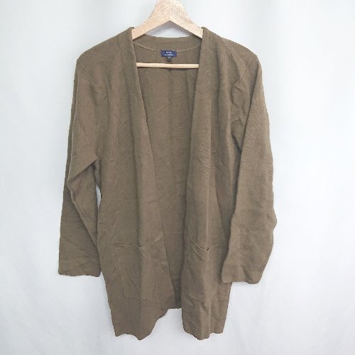 ◇ URBAN RESEARCH ITEMS アーバンリサーチアイテムズリサーチ 綿100% 長袖 カーディガン サイズL カーキ メンズ E 【中古】 ◇ URBAN RESEARCH ITEMS アーバンリサーチアイテムズリサーチ 綿100% 長袖 カーディガン サイズL カーキ メンズ E 【中古】