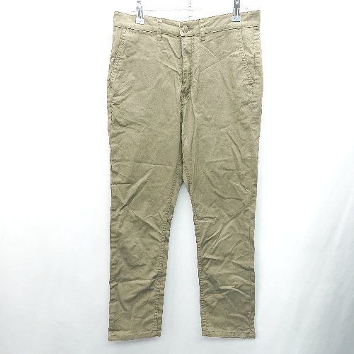 ◇ URBAN RESEARCH アーバンリサーチ コットン系 ストレートパンツ サイズM カーキ レディース E 【中古】
