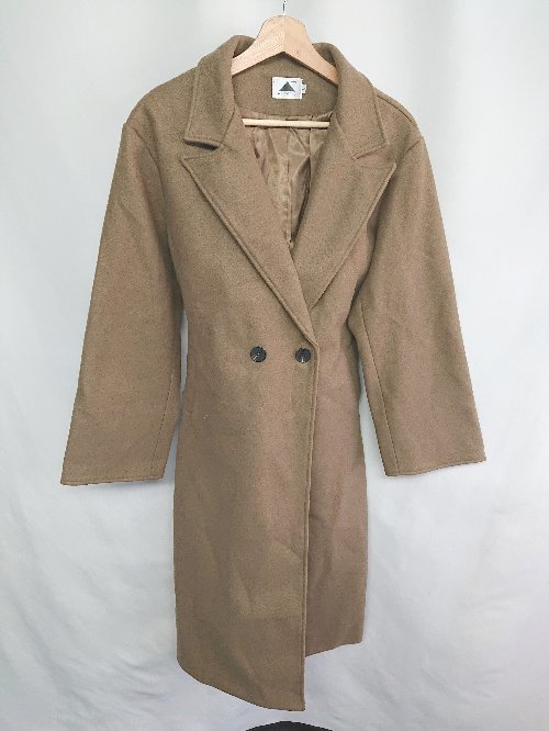 ■ ABITOKYO アビトウキョウ 長袖 コート サイズL ブラウン系 レディース E 【中古】