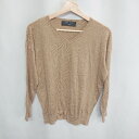 ◇ BEAMS LIGHTS ビームス ライツ 長袖 ニット セーター サイズ38 ブラウン系 レディース E 【中古】(4)