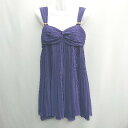 ◇ Rouge vif la cle ミニ丈 ワンピース サイズ表記なし パープル レディース E 【中古】