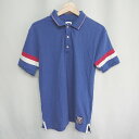 ◇ MEN'S MELROSE メンズ メルローズ コットン系 半袖 ポロシャツ サイズM ブルー系 メンズ E 【中古】(4)