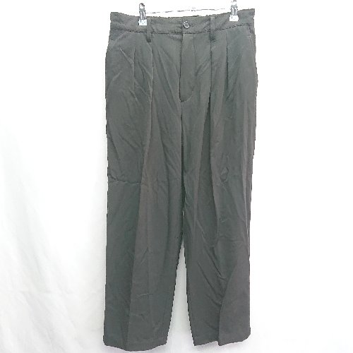 ◇ ⊇ JUNRed ジュンレッド ウエストゴム ワイドパンツ サイズM ブラック系 メンズ E 【中古】