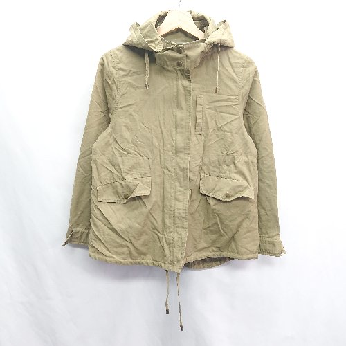 ◇ ⊇ LE TiROiR ル ティロワ 裾調整紐 長袖 ジャケット サイズ6 カーキ系 レディース E 【中古】