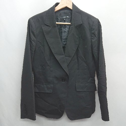 ◇ ⊇ 22 OCTOBRE ヴァンドゥーオクトーブル ウール使用 長袖 ジャケット サイズ44 ブラック レディース E 【中古】 ◇ ⊇ 22 OCTOBRE ヴァンドゥーオクトーブル ウール使用 長袖 ジャケット サイズ44 ブラック レディース E 【中古】