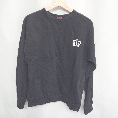 ◇ BABYDOLL ベビードール 長袖 トレーナー スエット サイズM ブラック メンズ E 【中古】