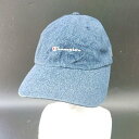 ◇ Champion チャンピオン キャップ インディゴブルー系 サイズ57~59cm メンズ E 【中古】
