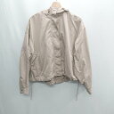 ◇ NICE CLAUP ナイスクラップ 長袖 ジップパーカー サイズF ベージュ系 レディース E 【中古】