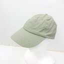 ◇ Champion チャンピオン ロゴ刺繡 キャップ カーキ サイズF レディース メンズ E 【中古】
