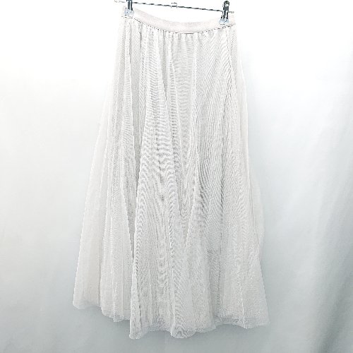 ◇ MISCH MASCH ミッシュマッシュ ロング フレア スカート サイズM グレー系 レディース E 【中古】