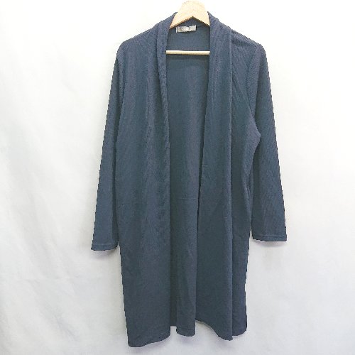 ◇ ⊂ SHOO・LA・RUE シューラルー ストレッチ素材 長袖 ガウン サイズM ネイビー系 レディース E 【中古】 ◇ ⊂ SHOO・LA・RUE シューラルー ストレッチ素材 長袖 ガウン サイズM ネイビー系 レディース E 【中古】