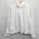 ◇ ⊇ Mila Owen ミラオーウェン コットン系 長袖 パーカー サイズM ホワイト レディース E 【中古】