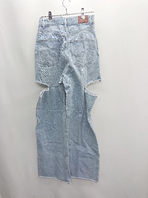 ◇ who's who Chico フーズフーチコ コットン100% デニムパンツ サイズM ライトブルー系 レディース E 【中古】