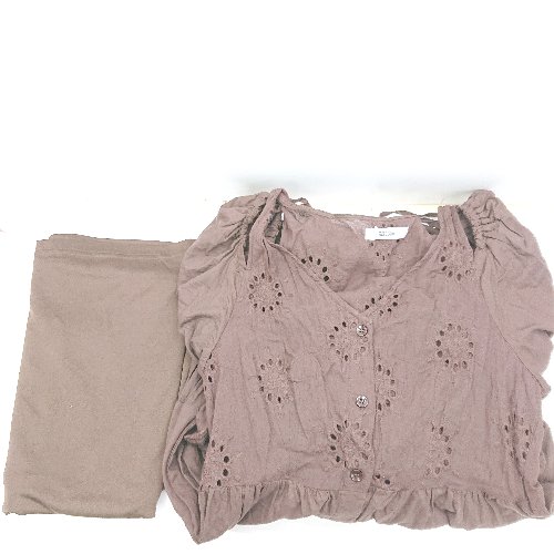 ◇ NICE CLAUP ナイスクラップ 半袖 ロング丈 ワンピース サイズF ブラウン系 レディース E 【中古】 ◇ NICE CLAUP ナイスクラップ 半袖 ロング丈 ワンピース サイズF ブラウン系 レディース E 【中古】